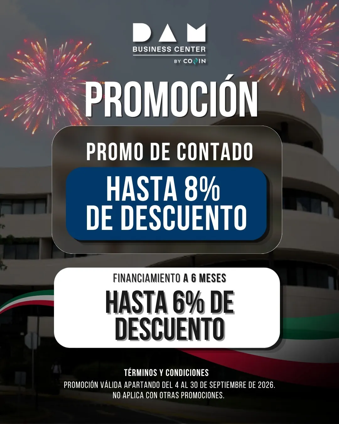 Hasta 8% de descuento de contado